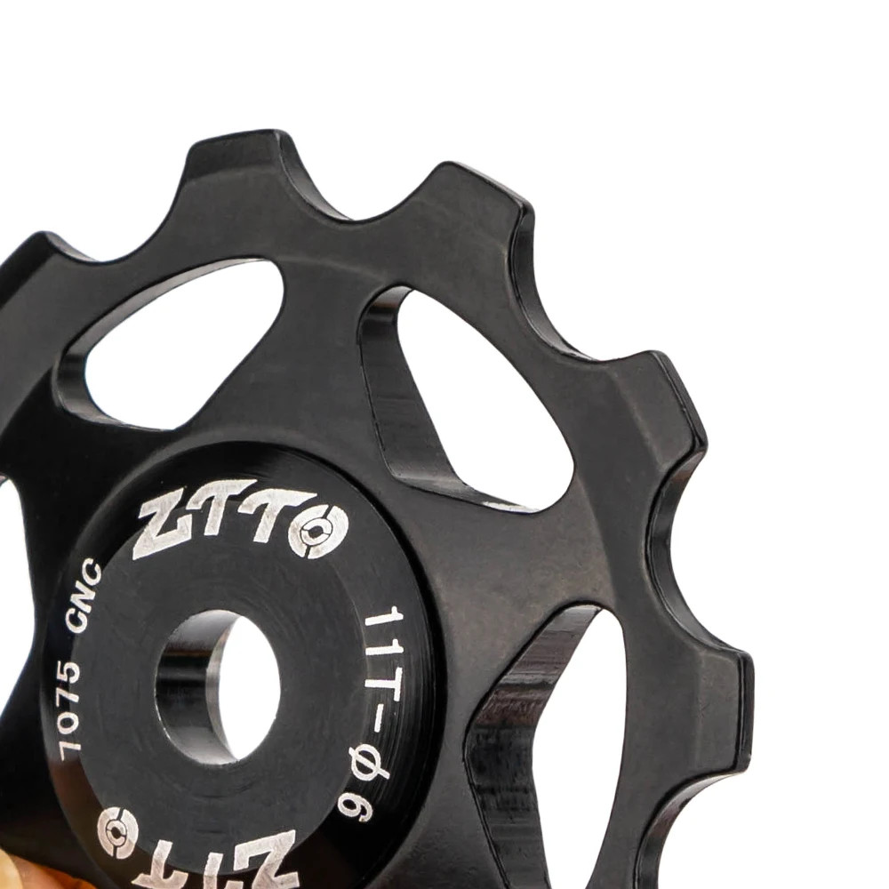 MTB Bicycle Rear Derailleur Jockey Wheel 11T 13T Steel Bearing Pulley AL7075 CNC