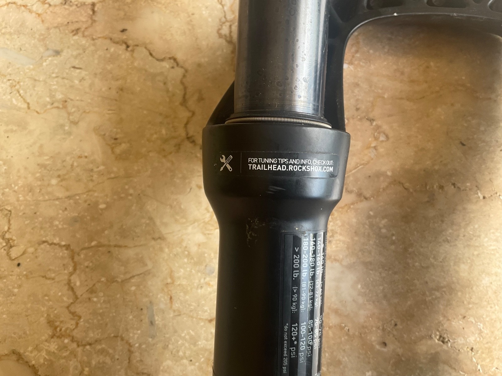Rockshox Recon Silver RL 42mm Offset Travel 150mm Boost 110 Thru Axle 15mm