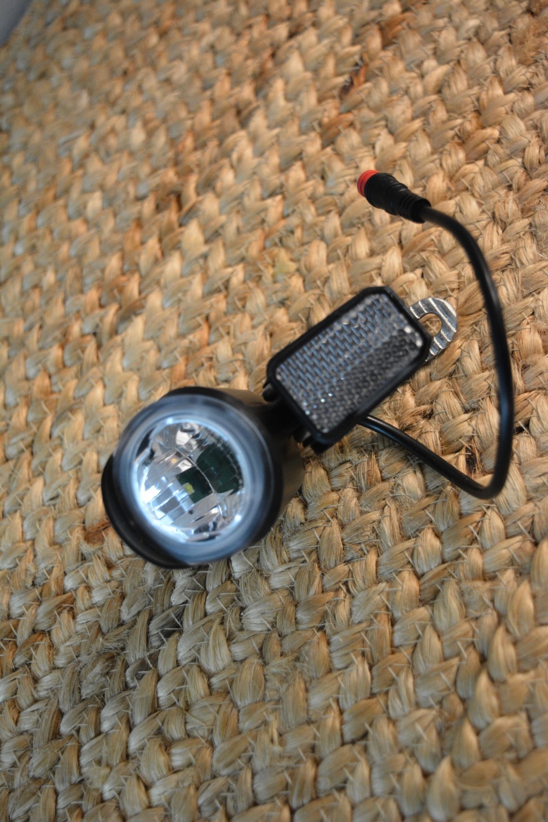 LED Headlight For-E-Bike Front Light Spotlight Electric Bicycle New