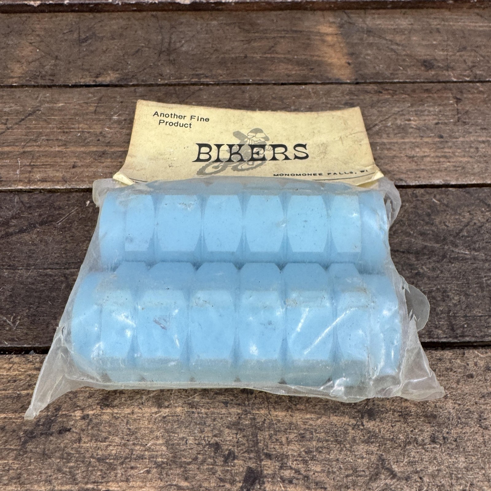 Vintage BMX Pegs Light Blue NOS Old School BMX Freestyle 80s