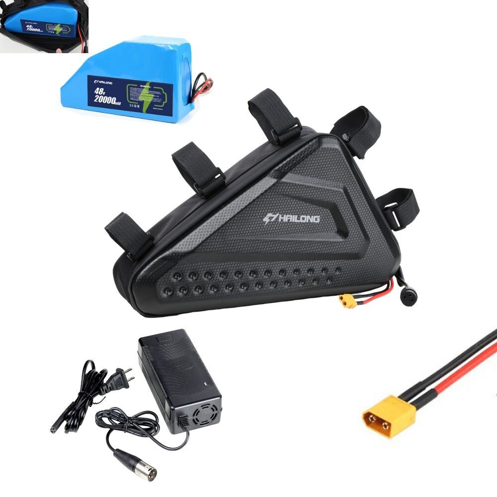 H HAILONG 48V 20000mAh Lithium ion Battery for ≤ 1600W Electric Motor