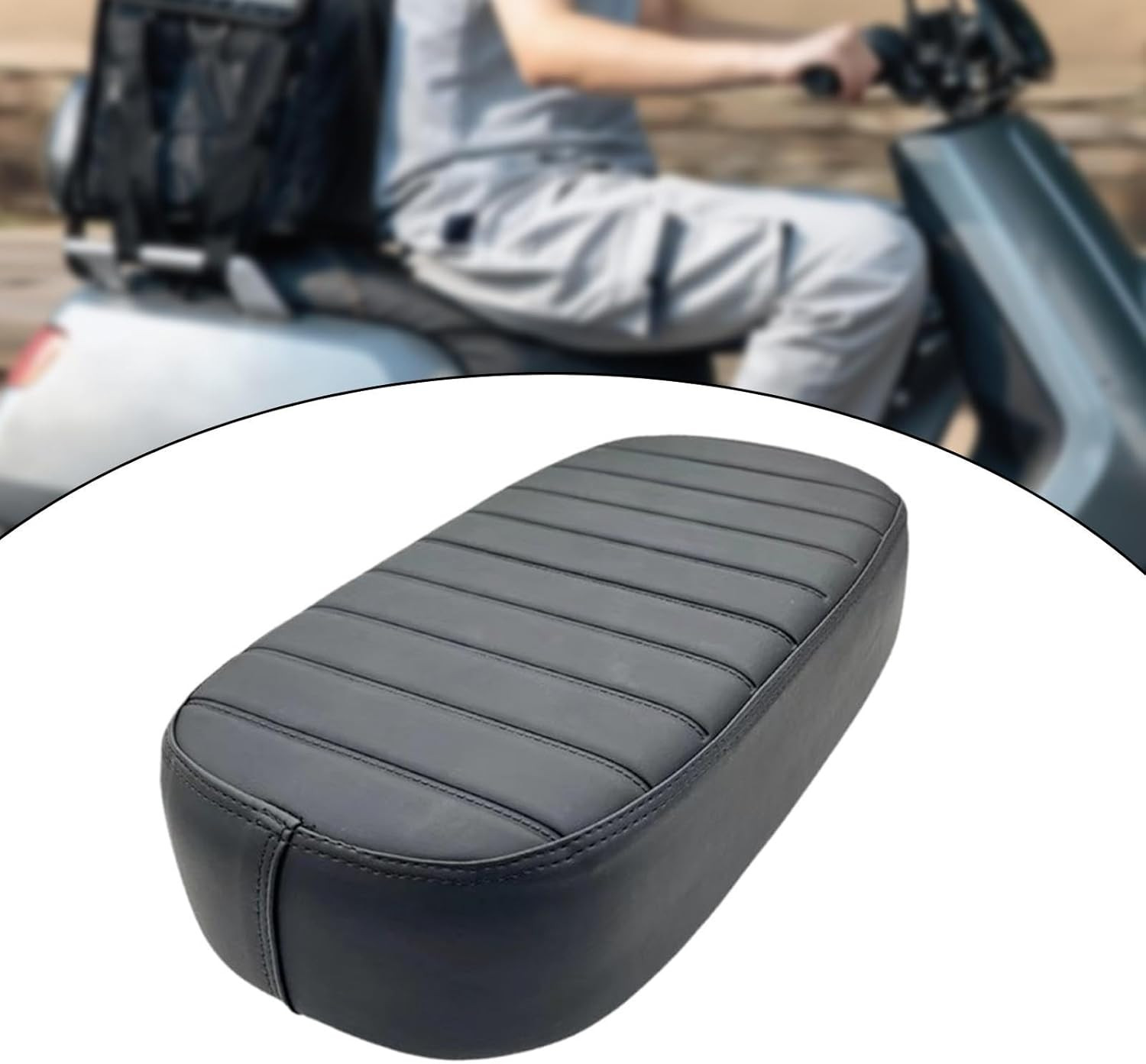 Rear Passenger Cushion Bike Seat Cushion Universal Soft Passenger Saddle for Boy