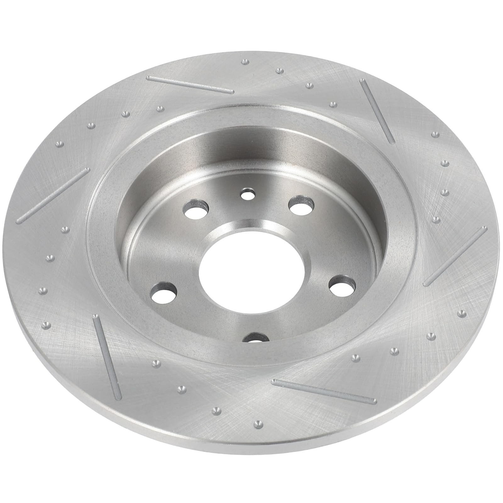 SCITOO Rear Brake Rotors 2pcs Drilled & Slotted for Buick & Chevy