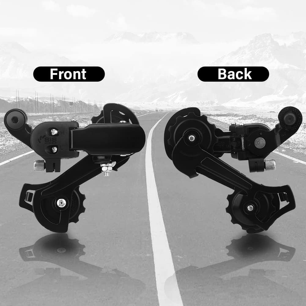 High Performance Rear Derailleur for 6/7 Speed – Reliable Aluminum Alloy Design