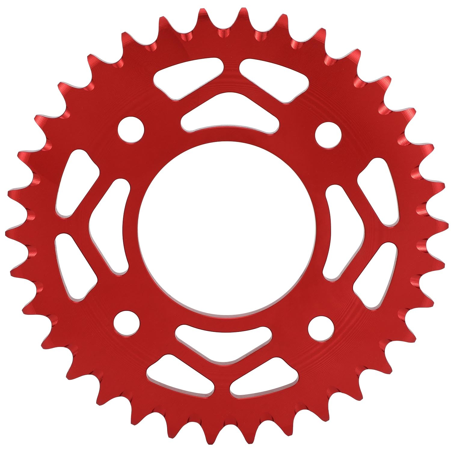 Iuvwisn Motorcycle 34 Tooth Sprocket Rear Chain Sprockets 420 / 34T Cnc For