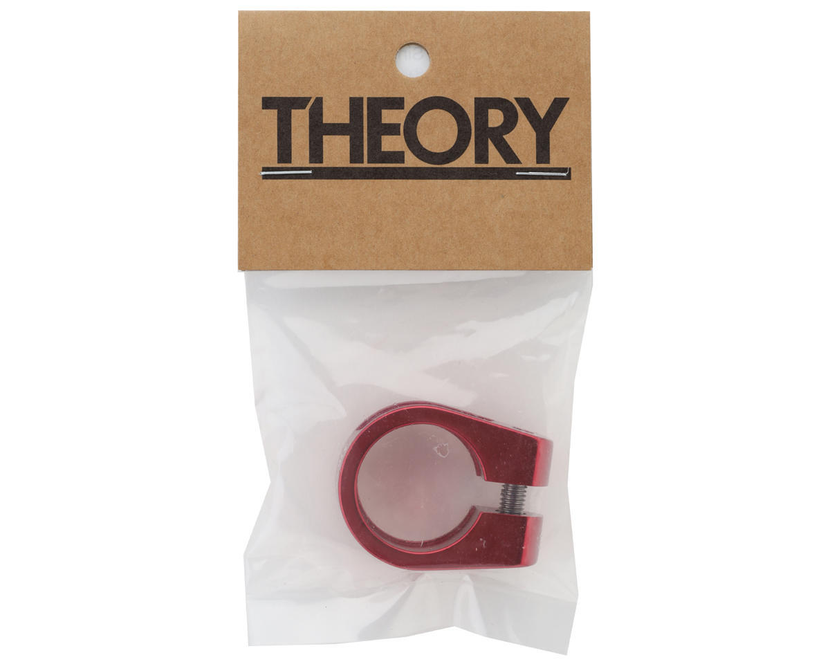 Theory Trusty Single Bolt Seat Clamp (Red)