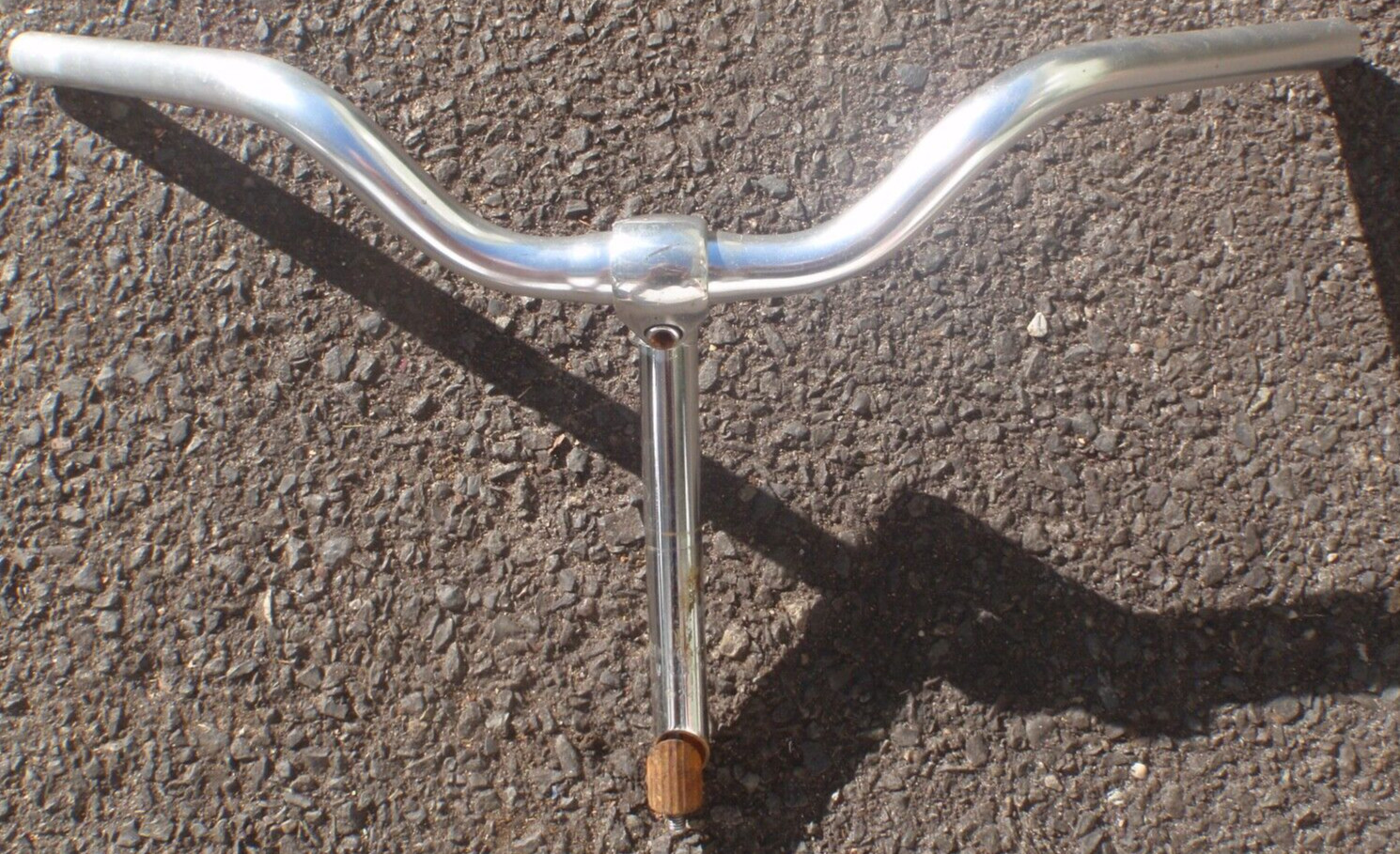 Electric Bike Handlebar & Stem Removed from NAKTO Ebike Parts/Repair Only