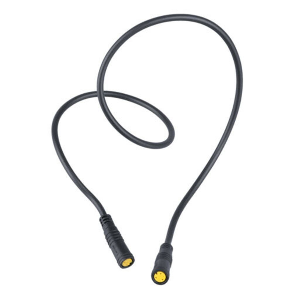 Black Extension Cable Cable EBike Extension Fittings Practical Brand New