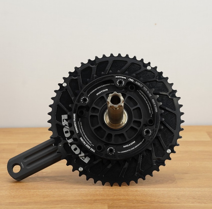 Rotor VEGAST24 AERO Crankset 172.5mm 52/36T – NEW OEM
