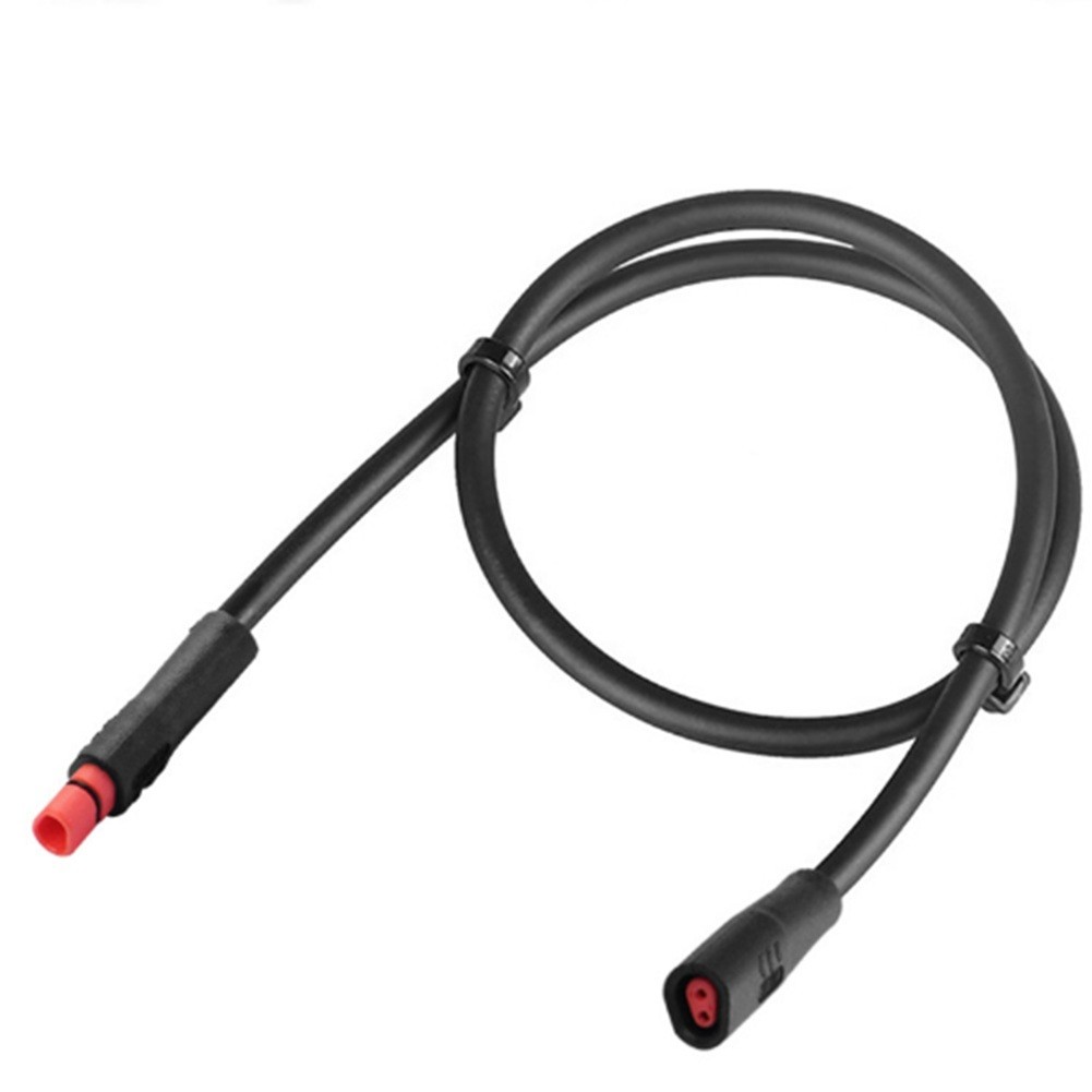 2 Pin Male to Female Signal Extension Cable 660mm Waterproof for Mountain Bikes