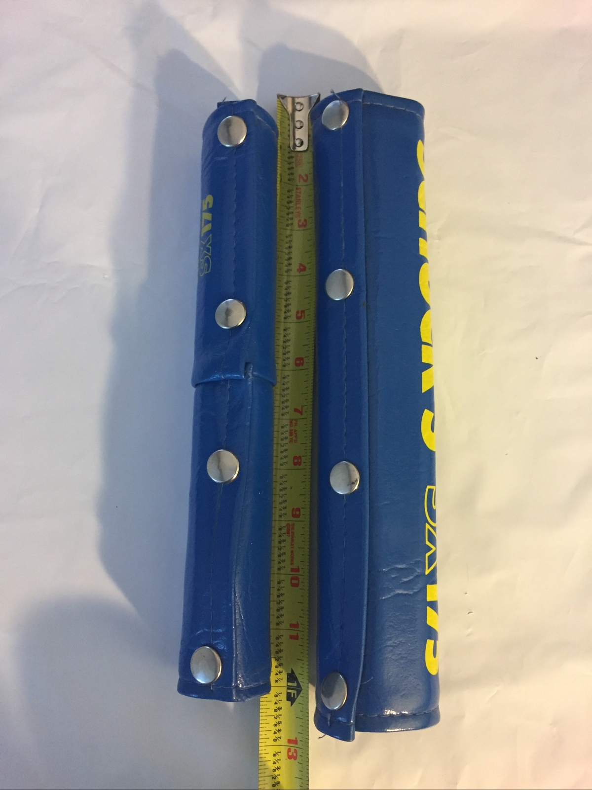 NOS Schuck’s SX175 Bmx Pad Set Blue / Yellow Original