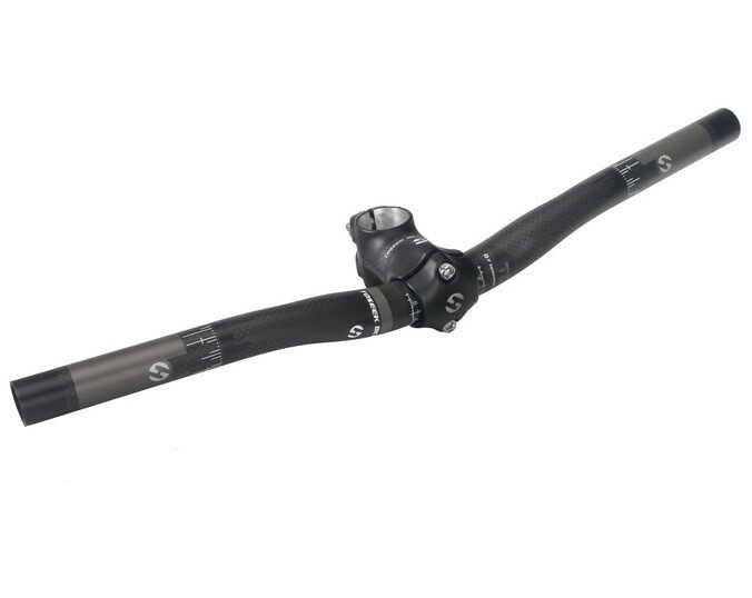 Carbon MTB Road fixie Bicycle Stems Kids Bike Riser bar Short Handlebar Stem Set