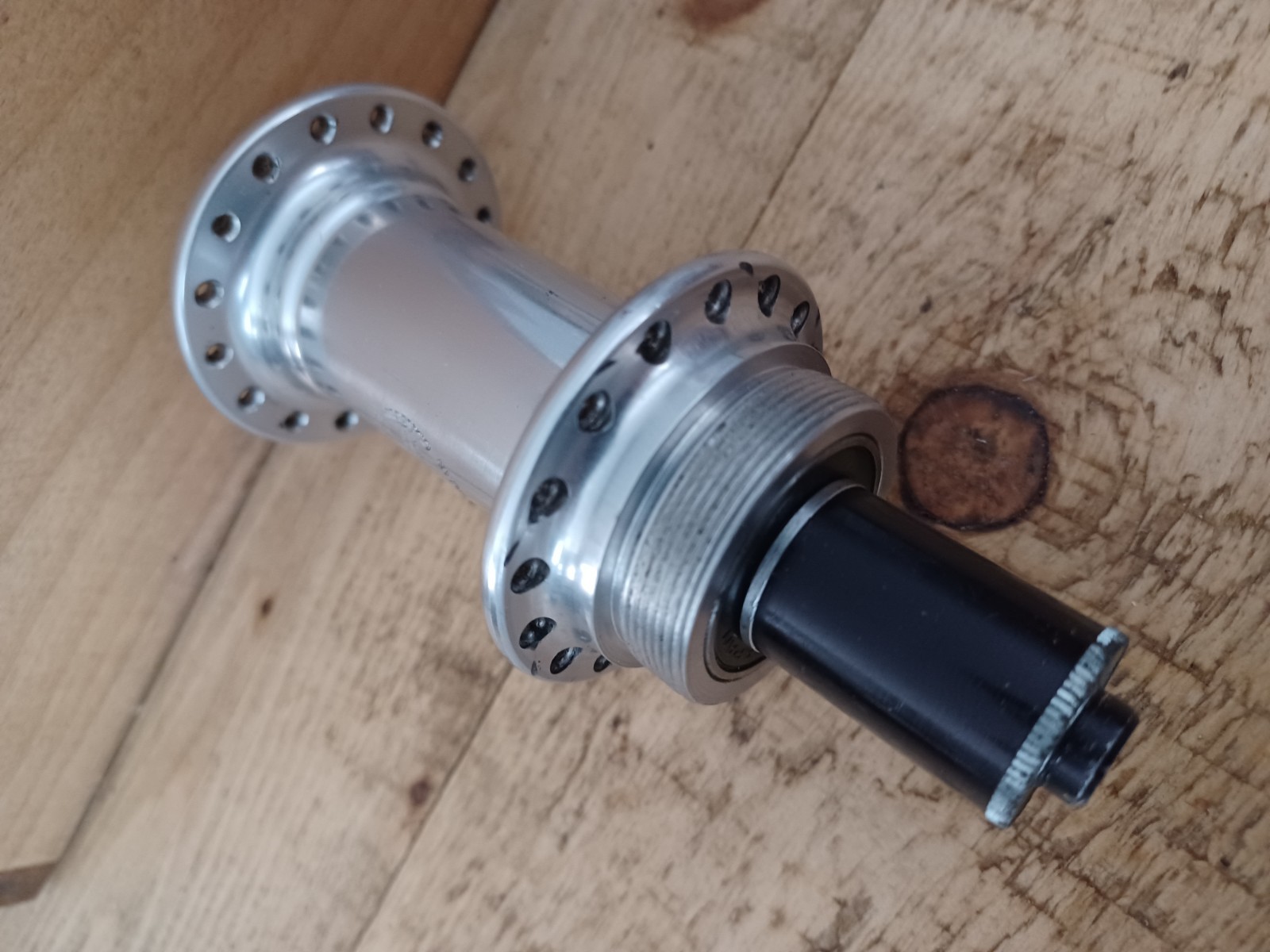 Vintage Silver American Classic Rear Hub 32H Rim Brake 126mm OLD Freewheel Type