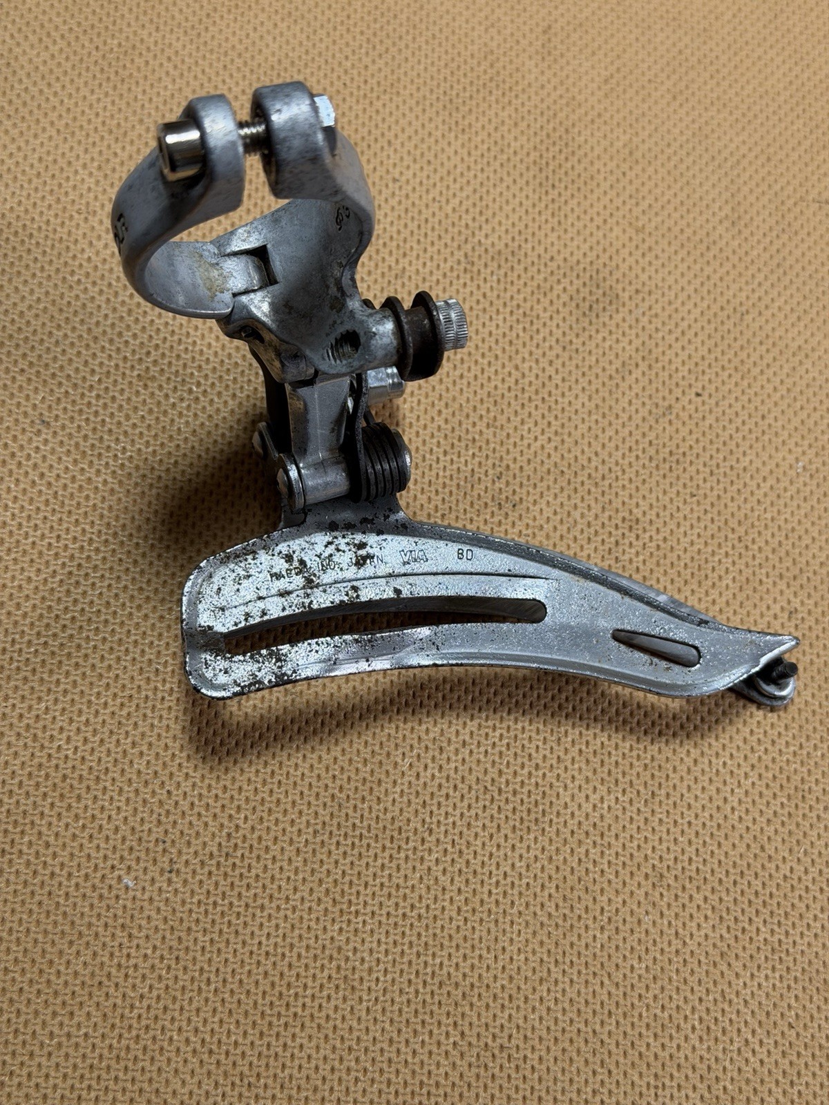 Vintage Suntour XC FD-3500 Clamp-On 31.8 mm Front Derailleur – For Parts