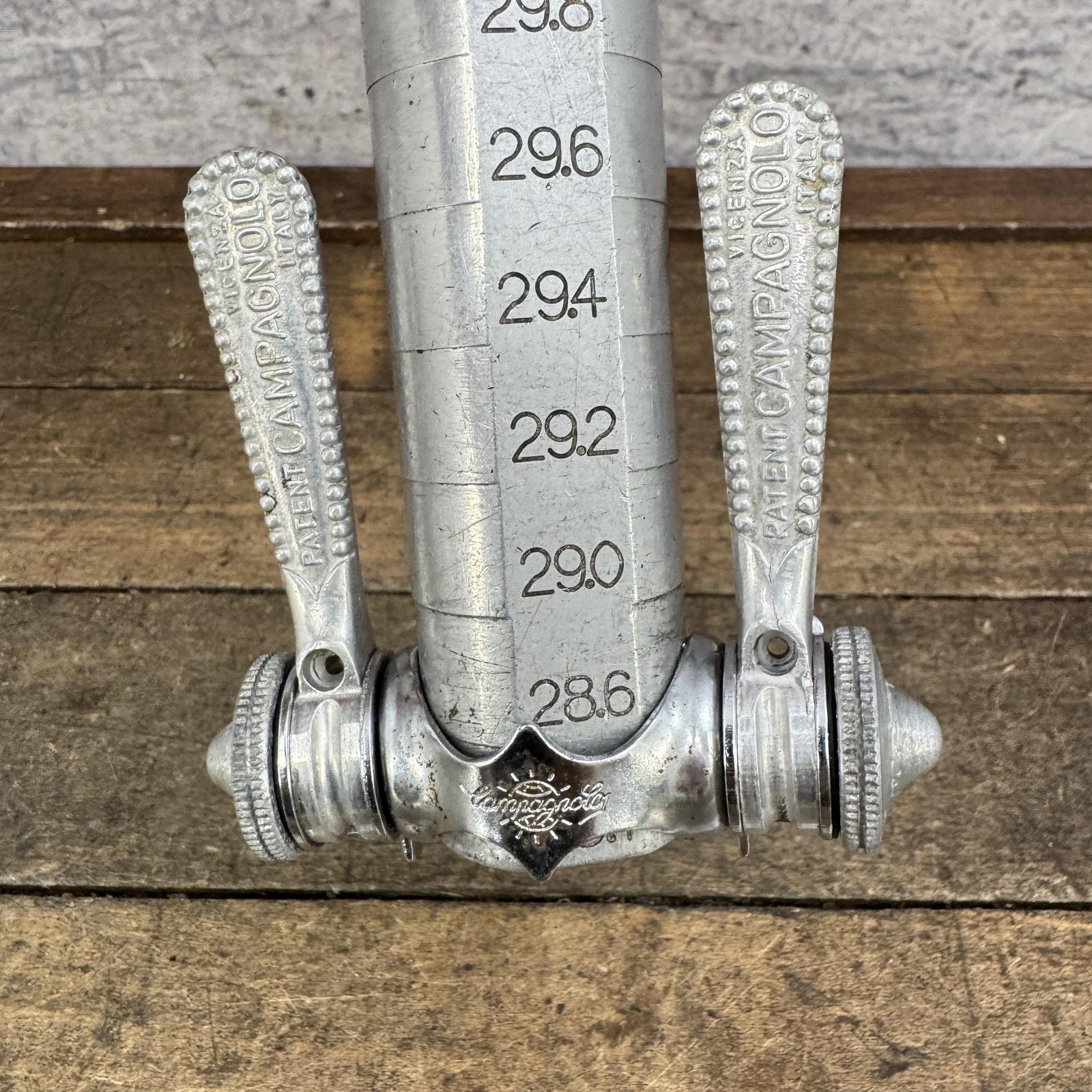Vintage Campagnolo Downtube Friction Shifter Set 28.6 Clamp Road Bike Italy 70s