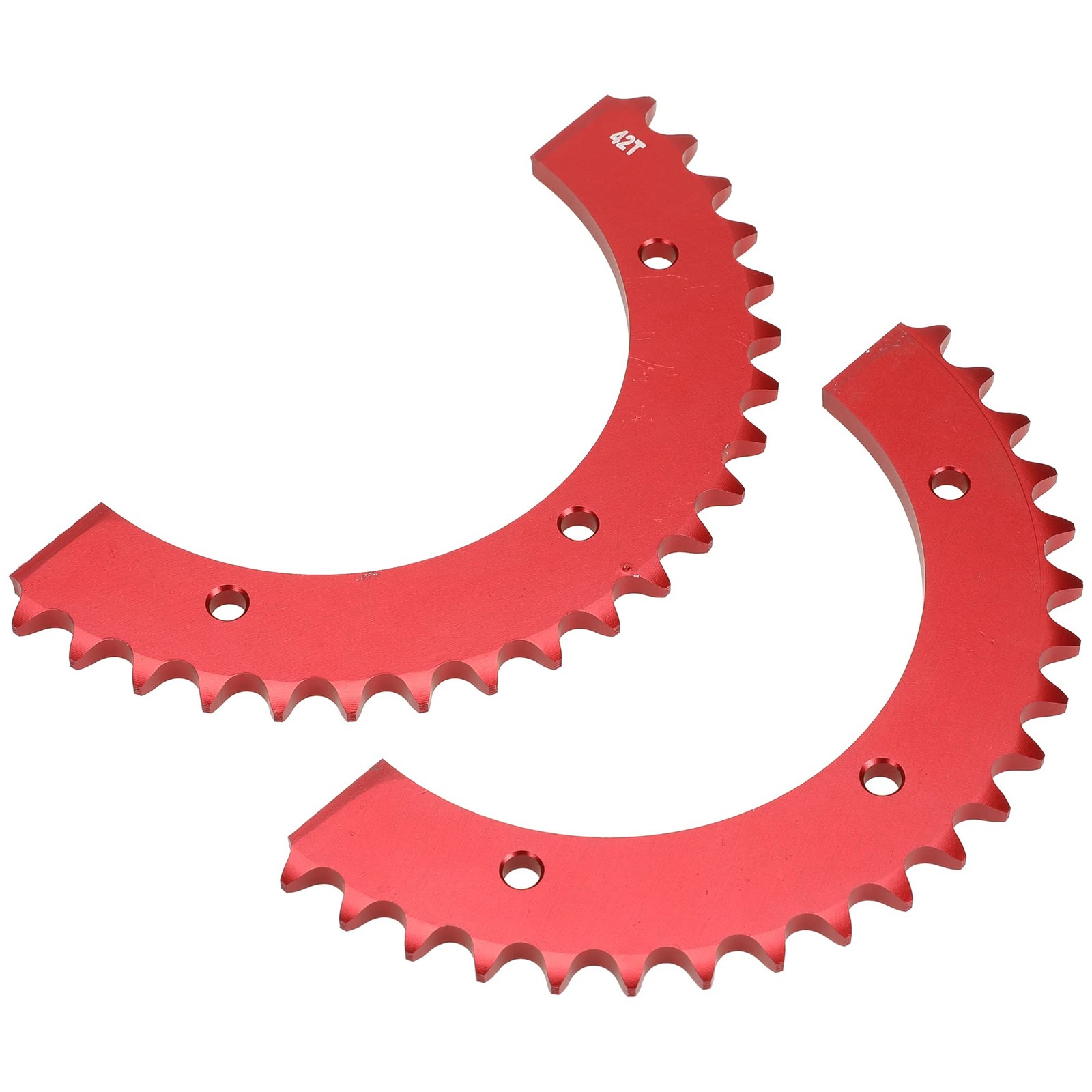 Grehua Universal Split Sprocket 420 Chain 42 Tooth Rear Drive Wheel Aluminum