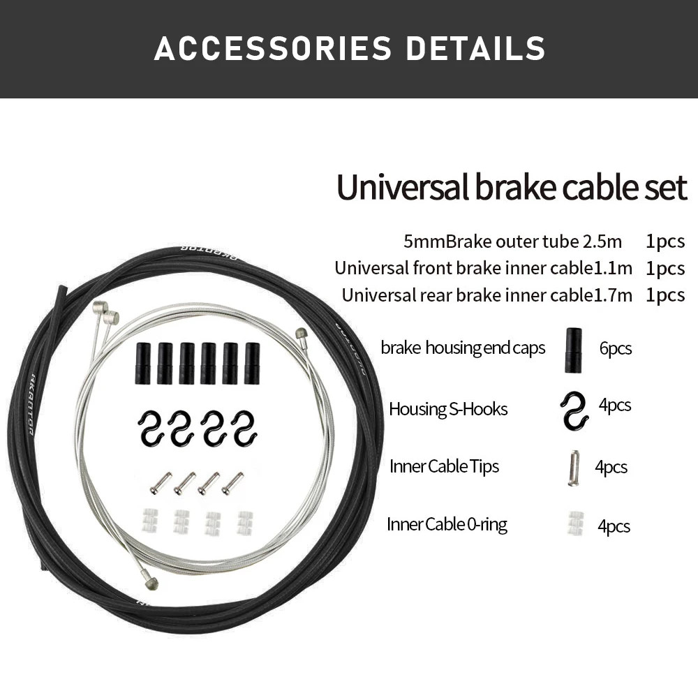AKA Bicycle Brake/Shift Cable&Housing Group Sets for MTB Bike Road Bicycle Shift