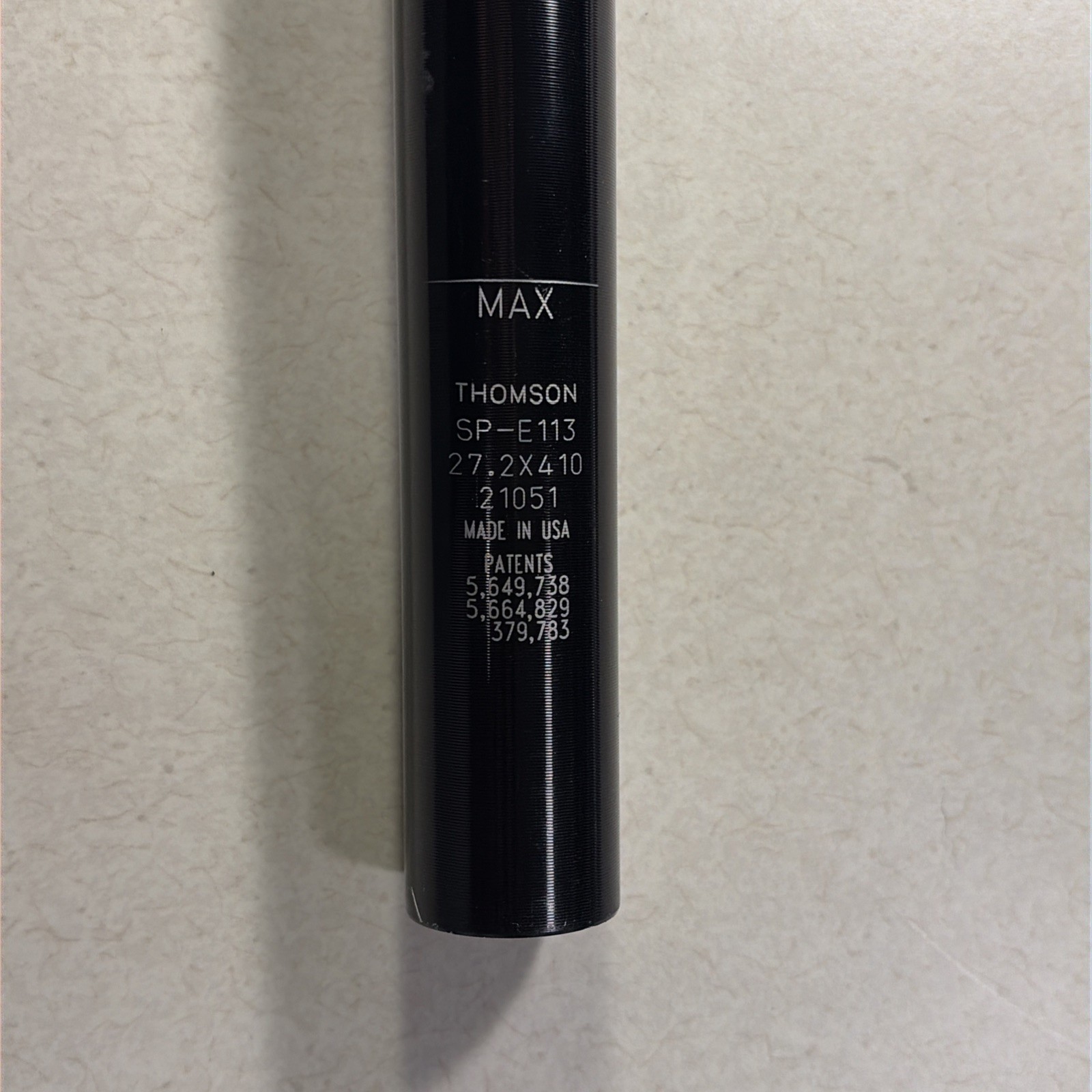 Thomson Elite Seatpost 27.2 x 410mm – Black