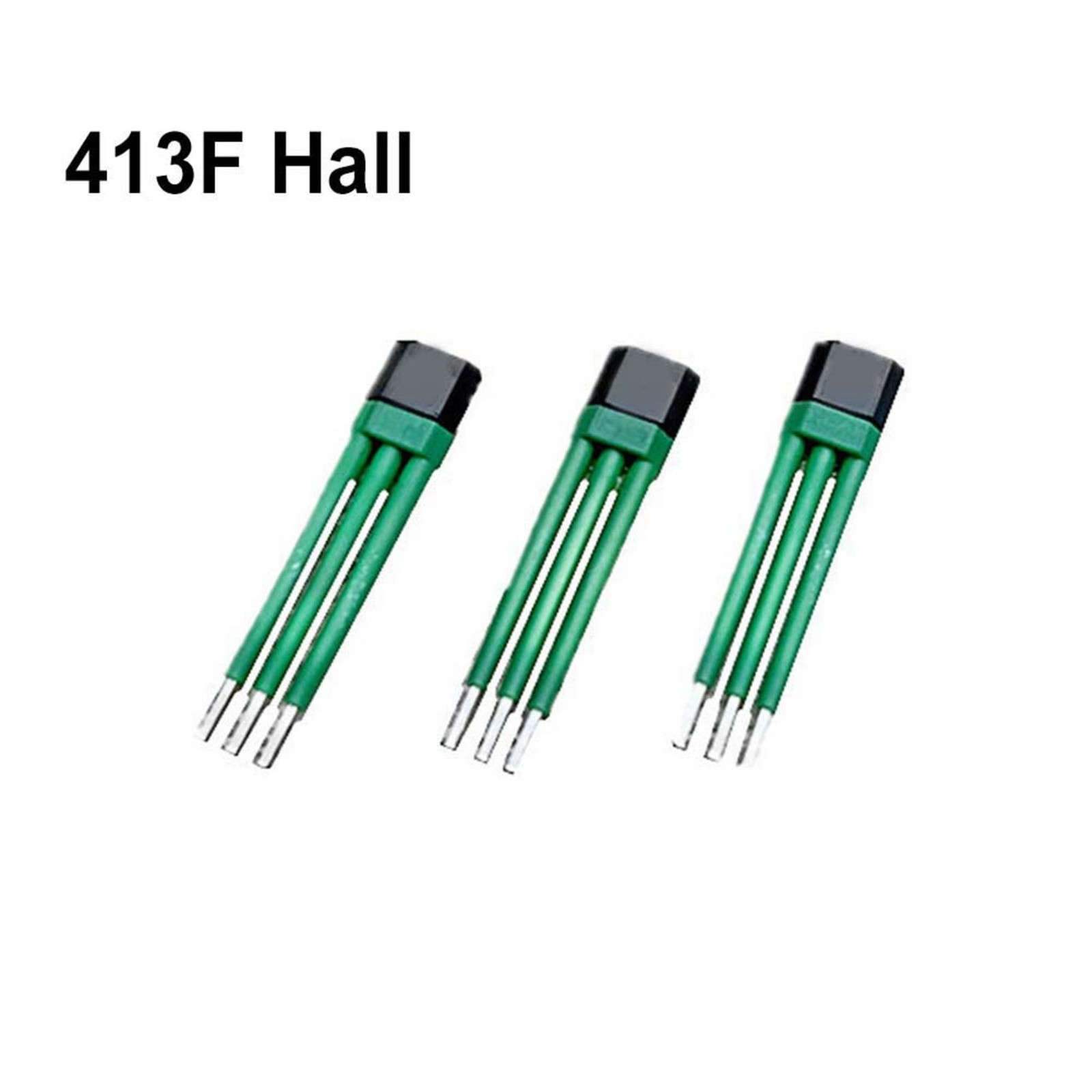 3PCS Electric 413F Hall Sensor for Ebike Motor 1000-3000W, Universal9301