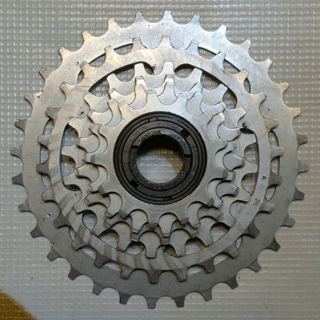 Vintage Suntour New Winner 13/32T 6 Speed Freewheel With Original Packaging
