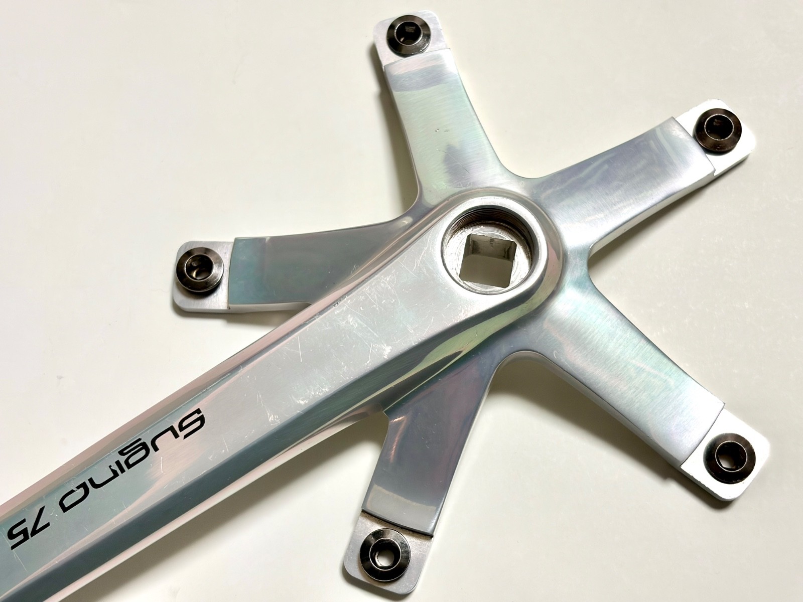 SUGINO 75 NJS 165mm Crankset BCD144 Track Pista Fixed Gear Japan