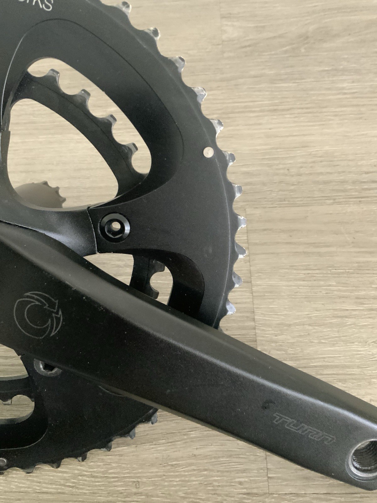 PRAXIS WORKS CRANKSET DOUBLE 172.5 MM ARMS 10 OR 11 SPEED 52-36 TOOTH BB30