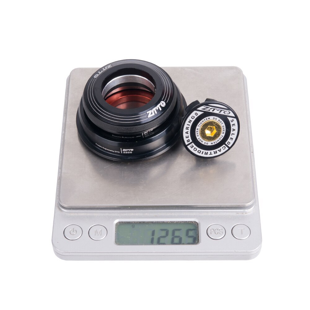 MTB Bicycle Headset ZS44 ZS55 Tapered Straight 28.6mm Fork Universal Bearing