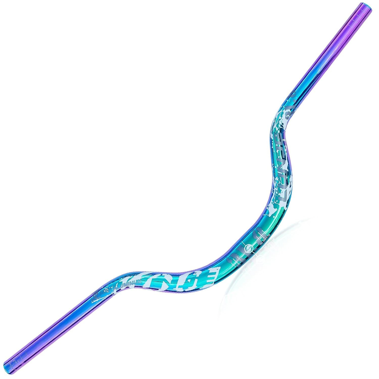 31.8mm Mountain Bike Handlebars, 55mm Rise Options, 780mm Cutable Width, Lightwe