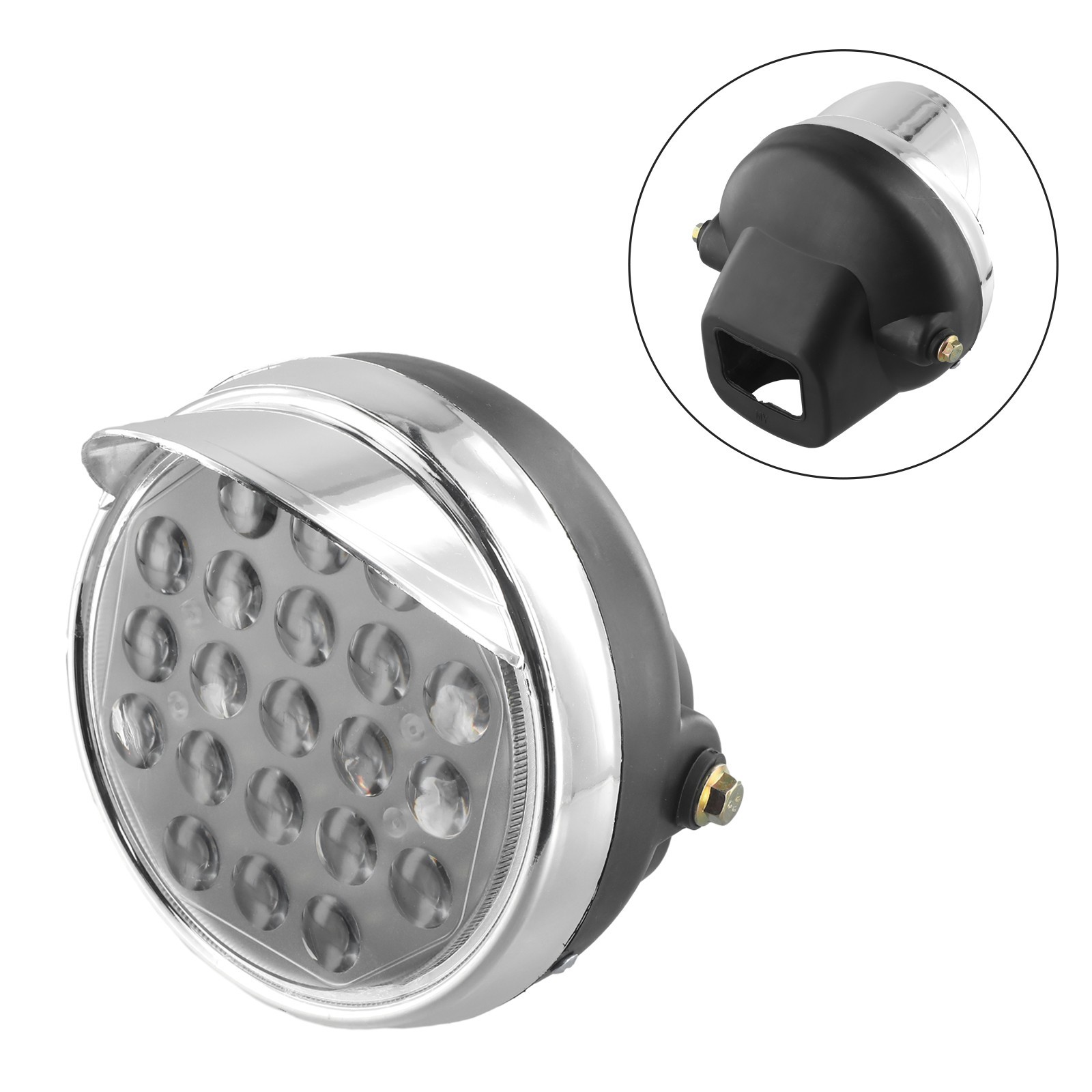 Headlight Electric Tricycle 6500K – 7000K Aluminum Alloy LED Spotlight