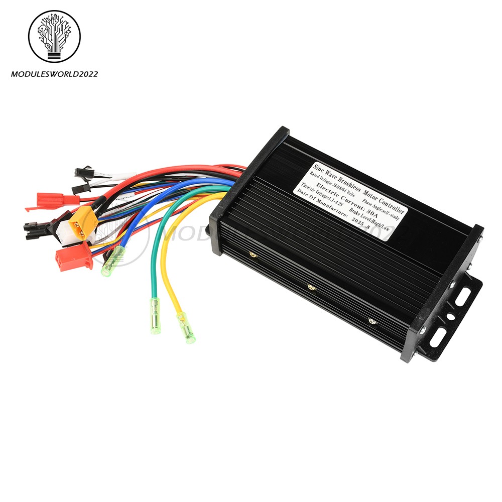 36V 48V 64V 40A 30A 20A Brushless Motor Controller E-Bike S866 LCD Display Meter