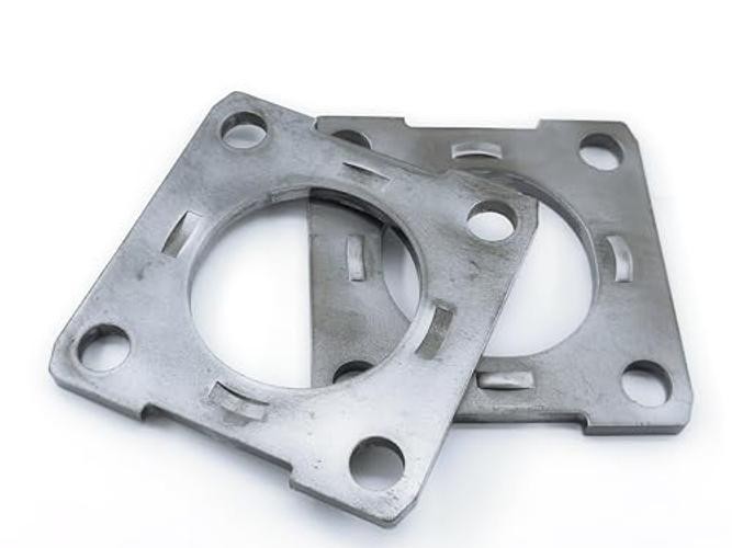 Replacement Trailer Brake Backing Plate Flange 2.27″ for 3500# Axle, 4 Hole