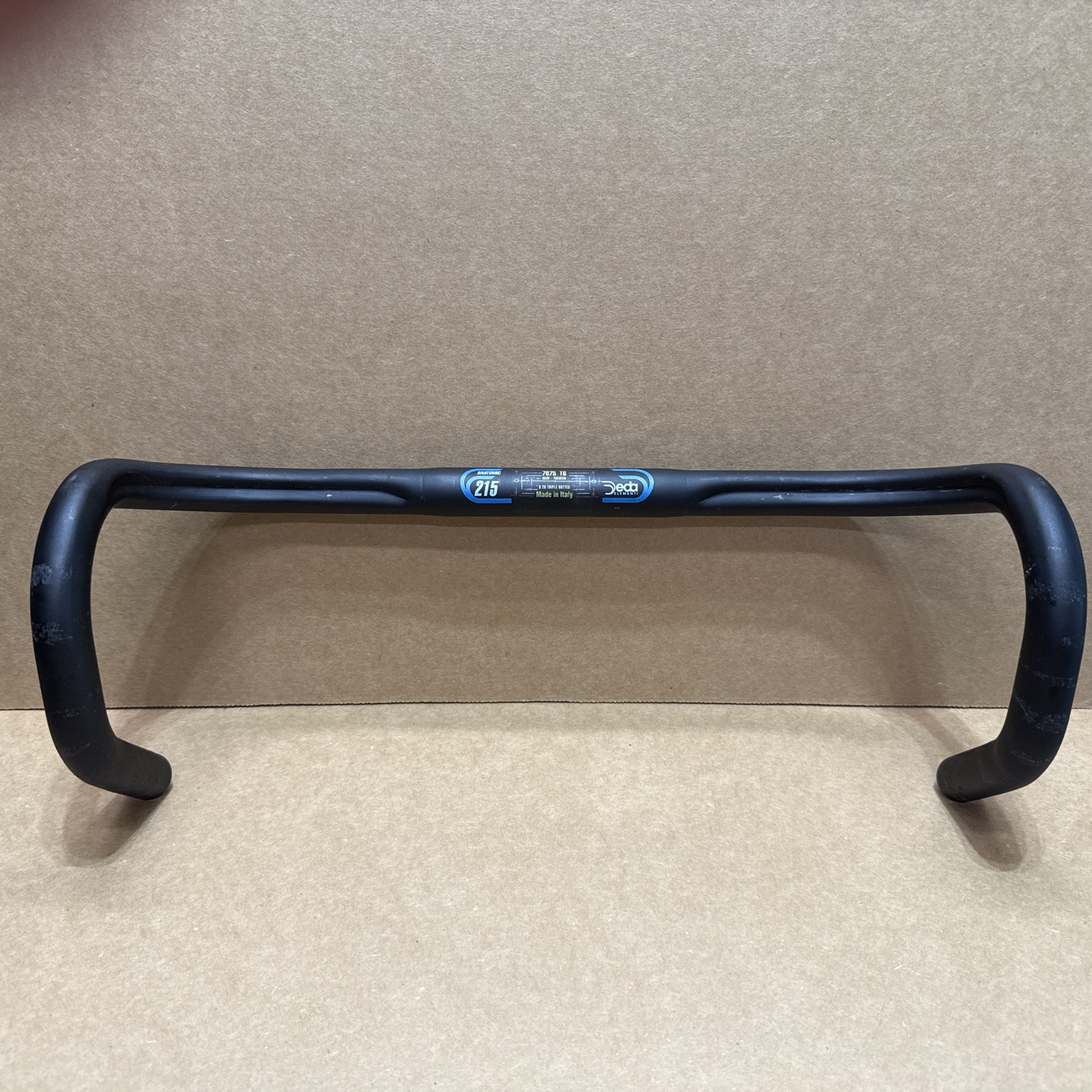 Deda Anatomic 215 7075 T6 42cm x 26mm Road Bicycle Bike Drop Bars Handlebars