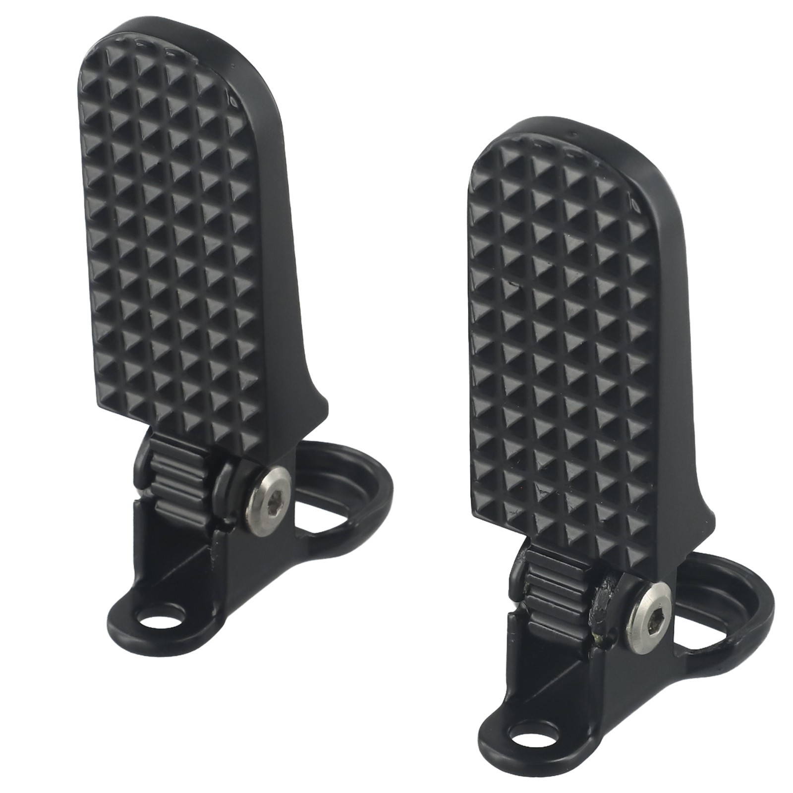 Easy to Store Electric Bike Rear Footrest Peg Lightweight Foldable Pedal