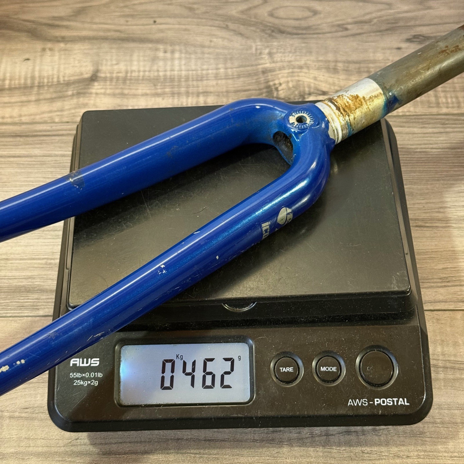 Trek Icon Carbon Road Fork 700C 1-inch Threaded 150mm Steerer Blue
