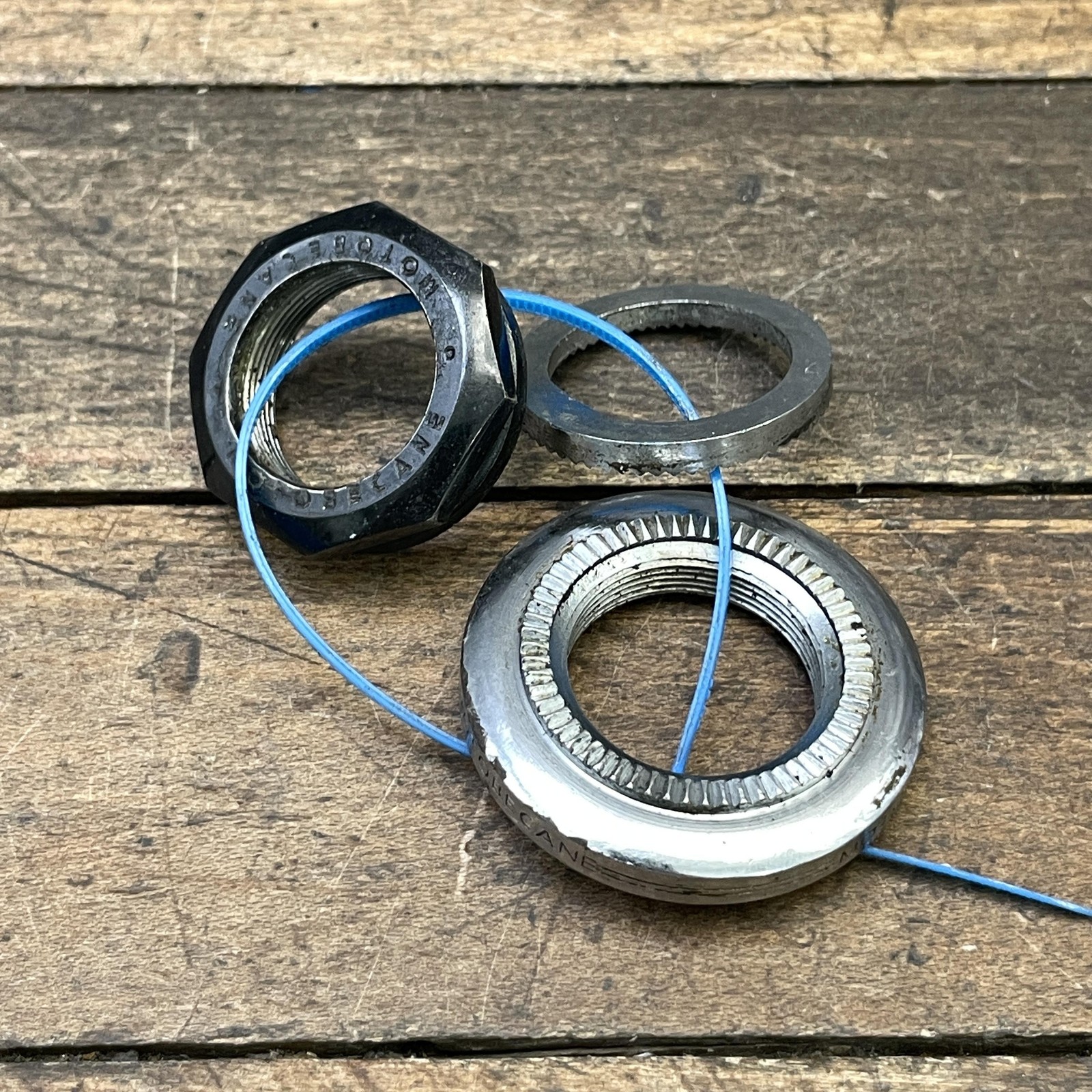 Vintage Motobecane Headset Top Nut Race 1 Inch Threaded Road bike France