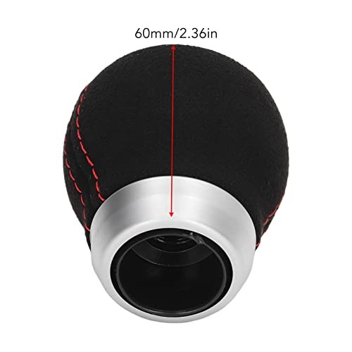 Manual Gear Shift Knob 6 Speed Gear Shift Knob Manual Shifter Head Black Top