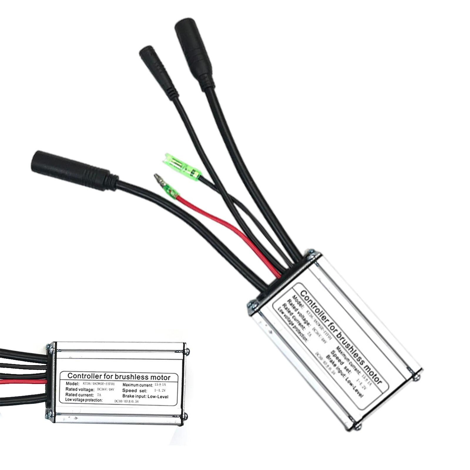 15A Waterproof Controller 36V/48V 250W/350W Brushless Hub Motor For E-bike
