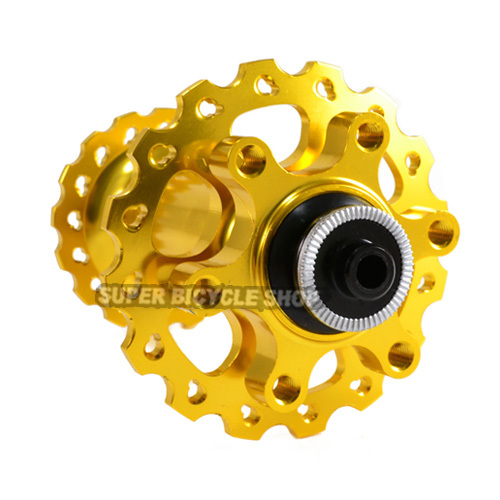 Circus Monkey HDW2 MTB Front Disc Hub,24 Hole,Gold