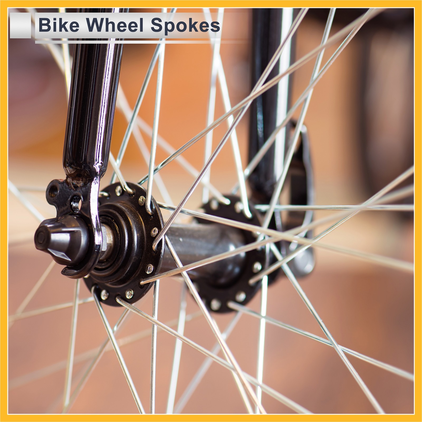 Length Bicycle Spokes Nipple autobon Steel Galvanized Silver Tone
