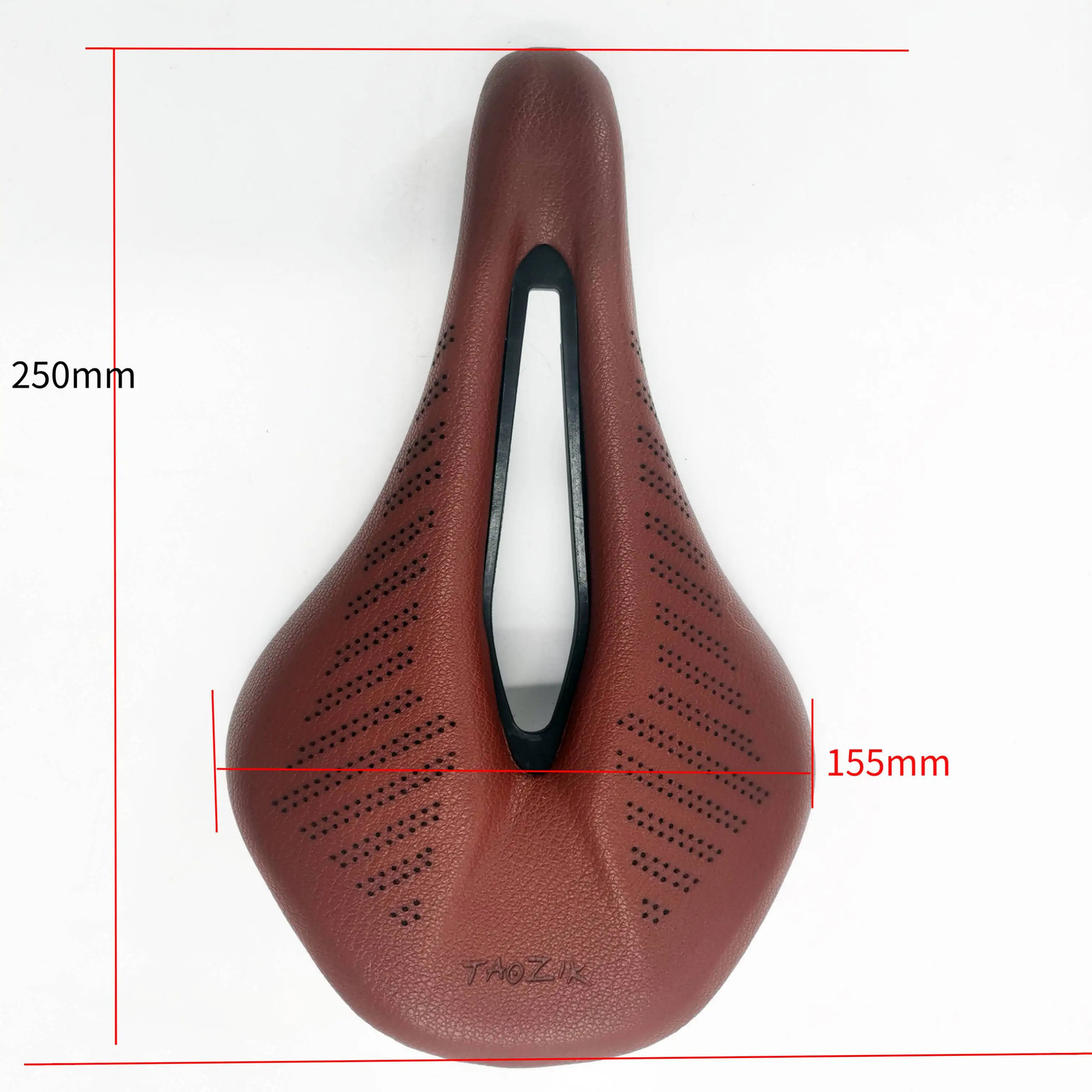New Bicycle Seat MTB Road Bike Saddles PU Retro Brown Ultralight Breathable Comf