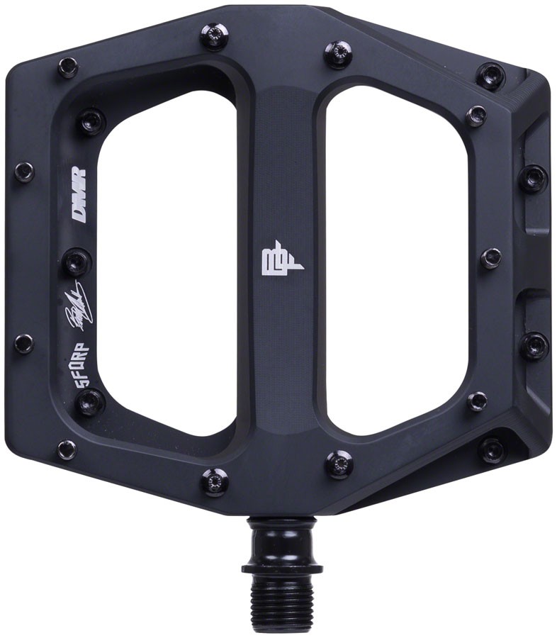 DMR Vault Platform Pedals 9/16″ Concave Alloy Body 22 Removable Pins Matte Black