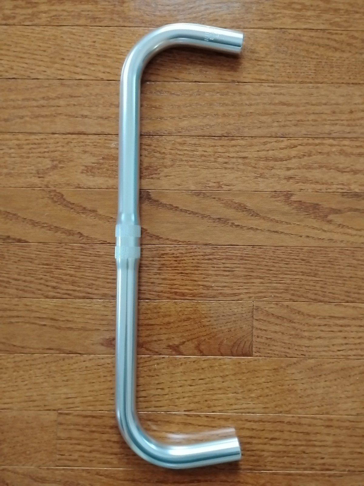 NITTO B263 Bullhorn Bar, 420 Length, 0 Drop, 112 Reach, φ25.4 Clamp, Silver NOS