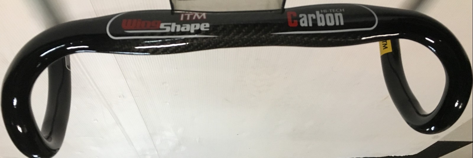 Handlebar Racing Bike ITM Wing Shape Hi Tech Carbon 31.8 420 Road Bike