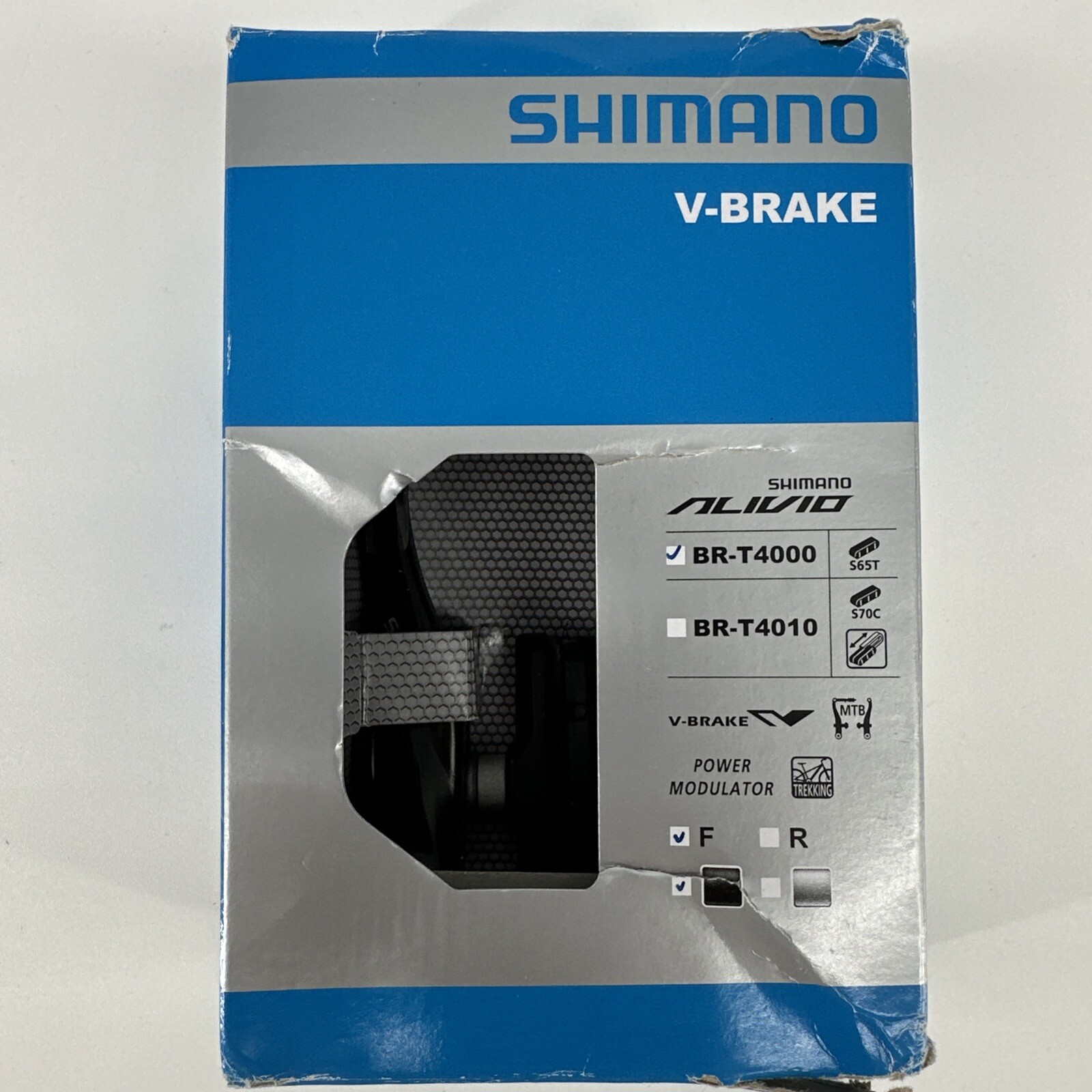 Shimano Alivio BR-T4000 Front V-Brake Trekking MLB Black New in Damaged Box