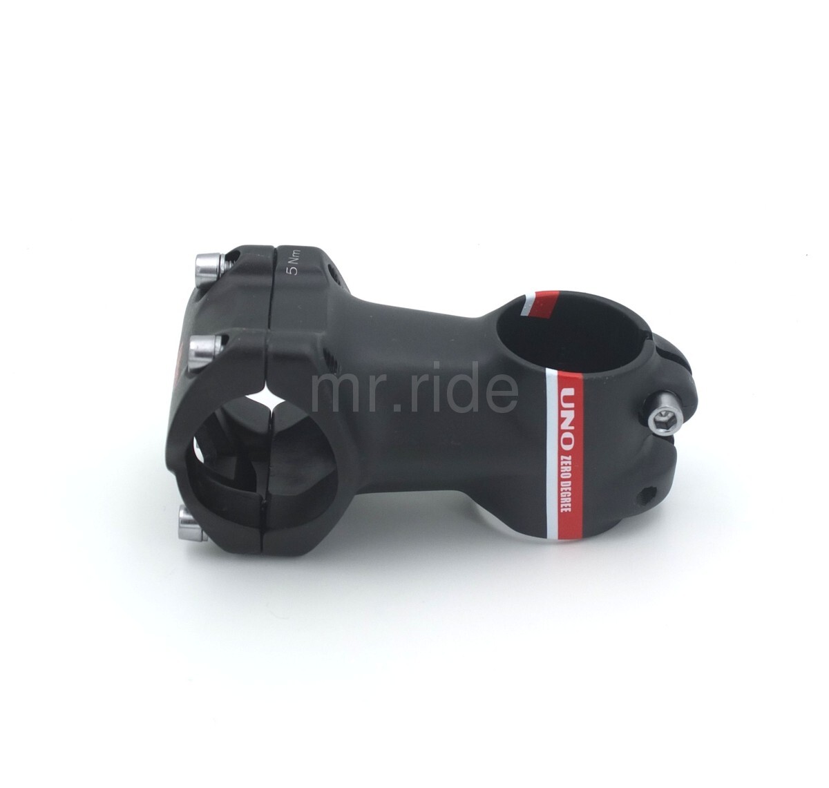 UNO 31.8mm Alloy Short Stem 35/45/55/65mm Flat Angle MTB Road Bike