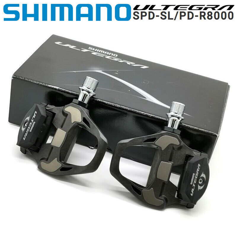 Shimano Ultegra PD-R8000 SPD-SL Carbon Pedal 9/16″ Road Bike Cycling SH11 Cleat