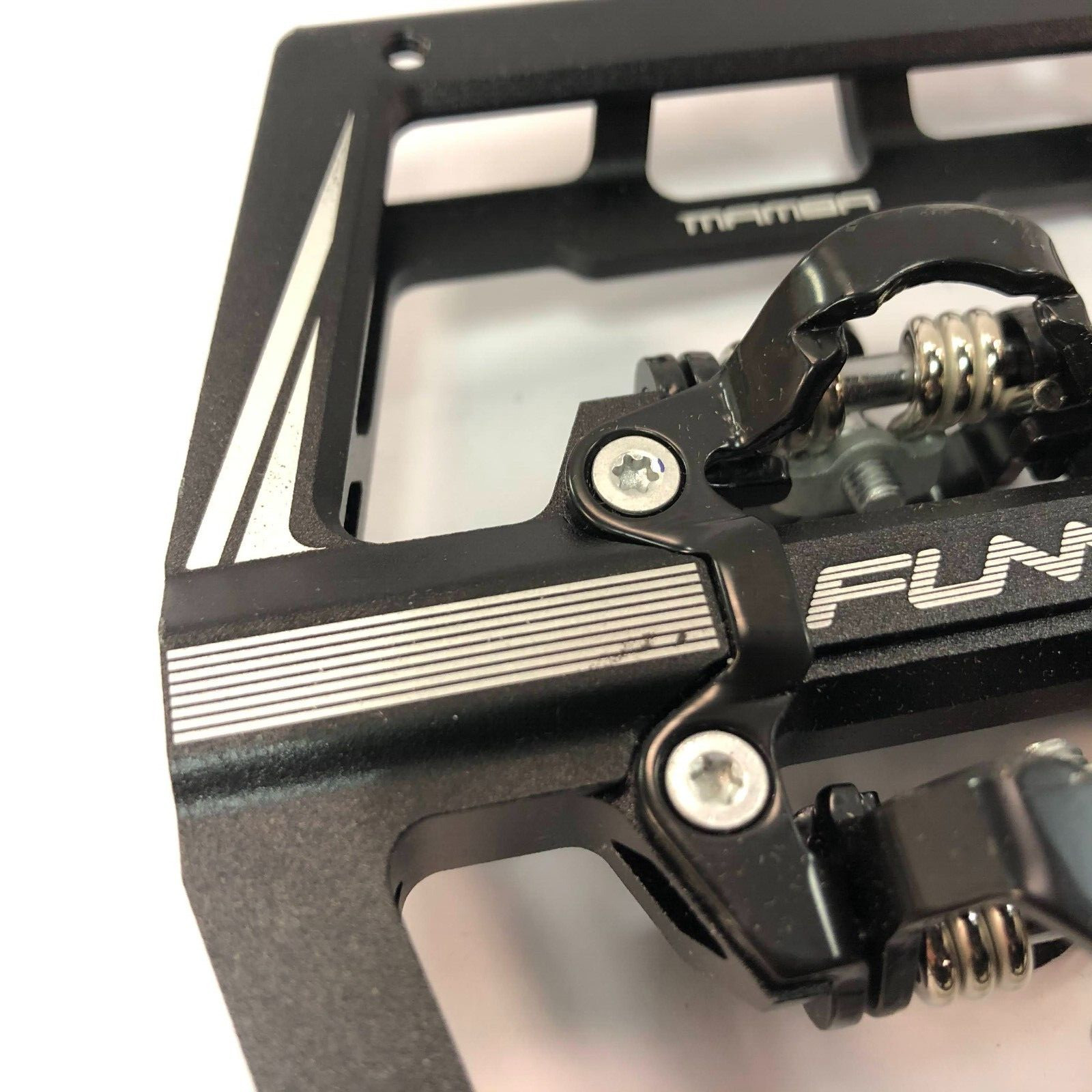 Funn Mamba Double-Sided Clipless Pedal,9/16-inch CrMo Axle(Black)- Nearly New