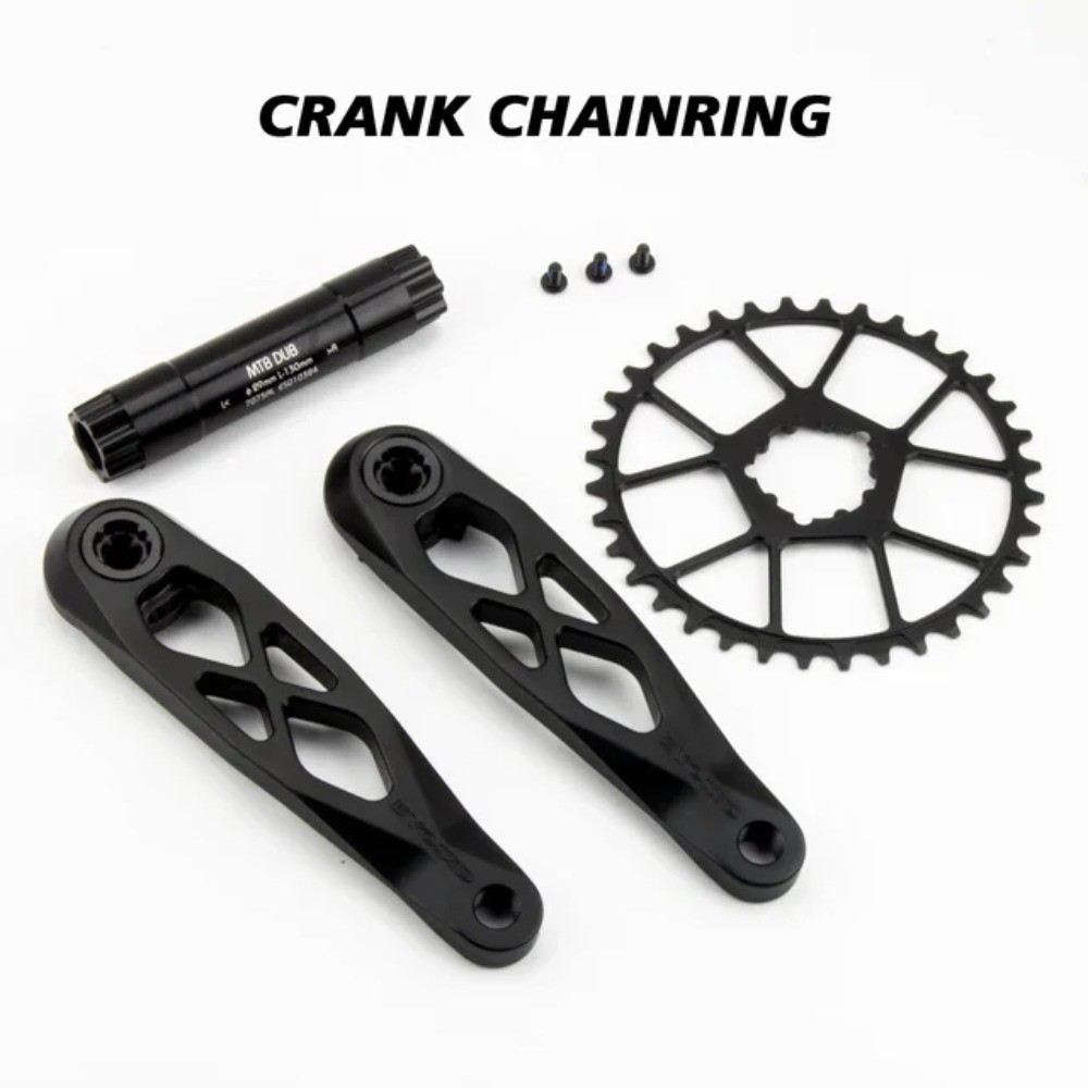 MTB Bike Crank 165mm DUB Axis 29mm Mountain Bicycle Crankset 3nail For Enduro AM