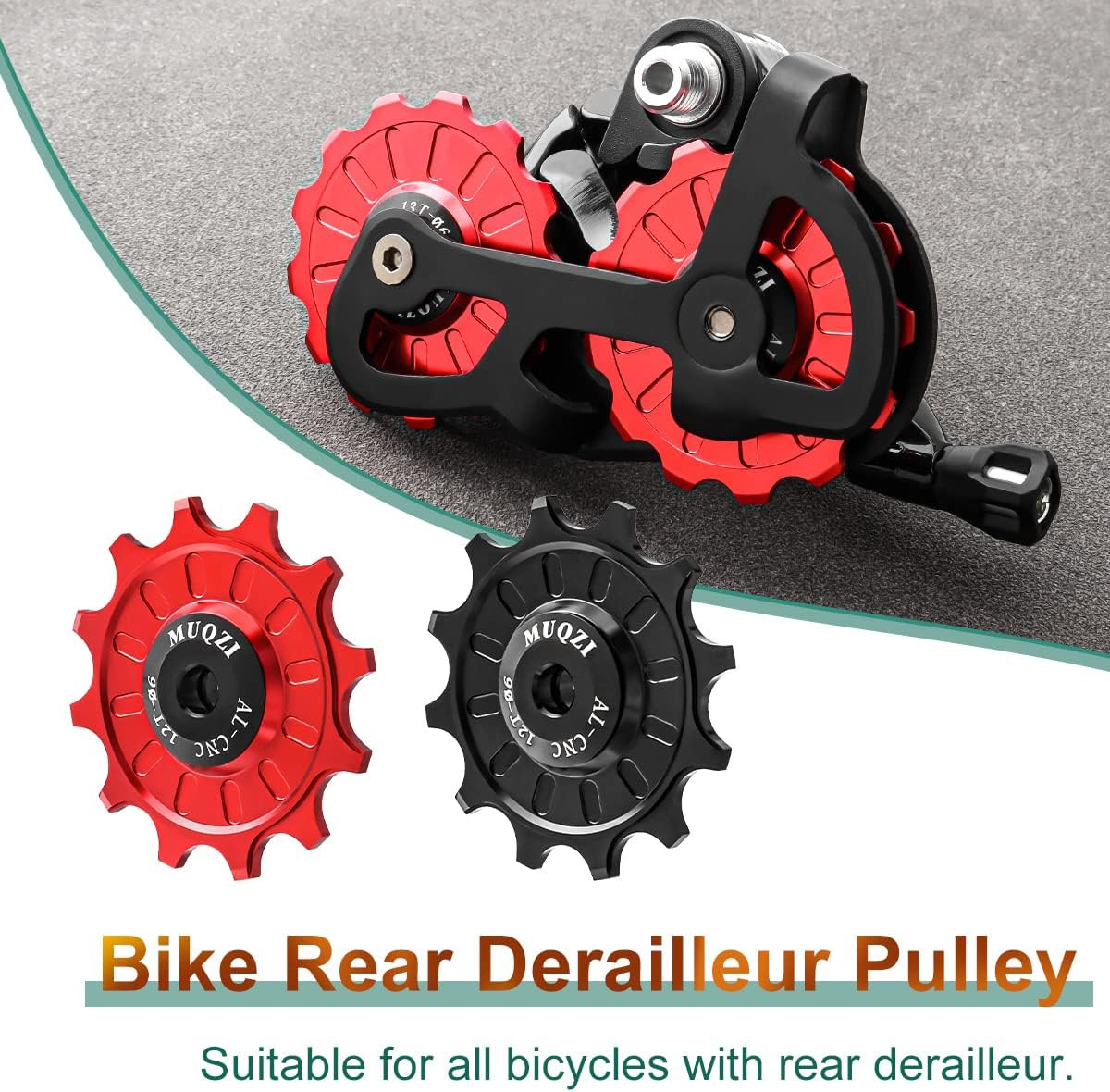 11T/12T/13T Bike Rear Derailleur Pulley Roller Idler Bearing Jockey Wheel Pulley
