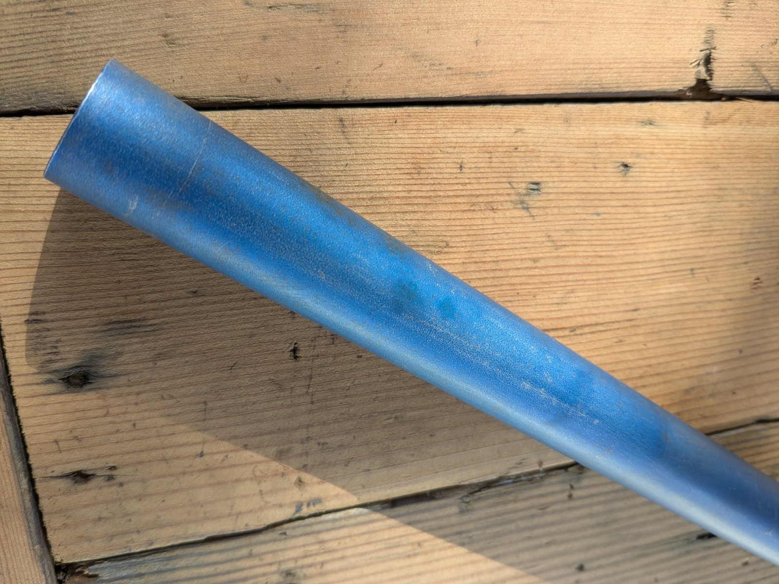 Control Tech Flat Handlebar 25.4 Blue Vintage MTB